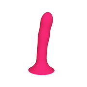 DILDO CON VENTOSA HITSENS 4 FUCSIA