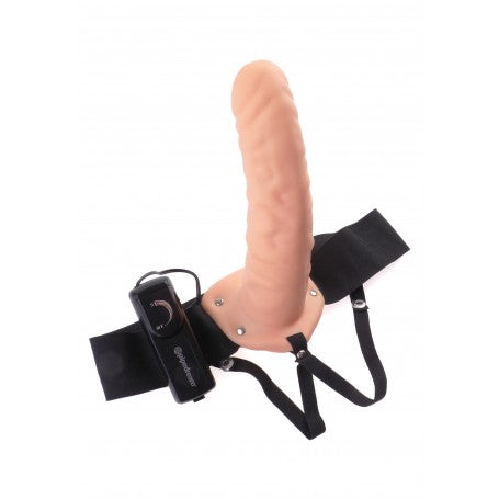 VIBRATORE INDOSSABILE 8 INCH VIBR. HOLLOW STRAP-ON FETISH FANTASY SERIES